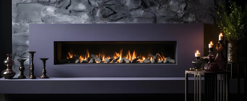 Ember Bed for Ventless Gas Fireplace in Wright, FL