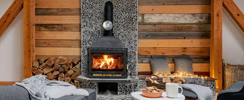 Thelin Hearth Products Direct Vent Gas Stove Fireplace Inspection in Wright, Florida